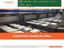 Tablet Screenshot of granjapinilla.com